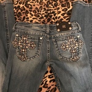 Miss me bling cross jeans size 28 final markdown
